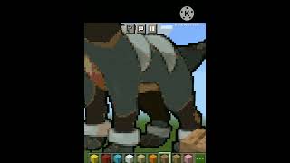 Minecraft Pokemon Houndour image Craft #shorts