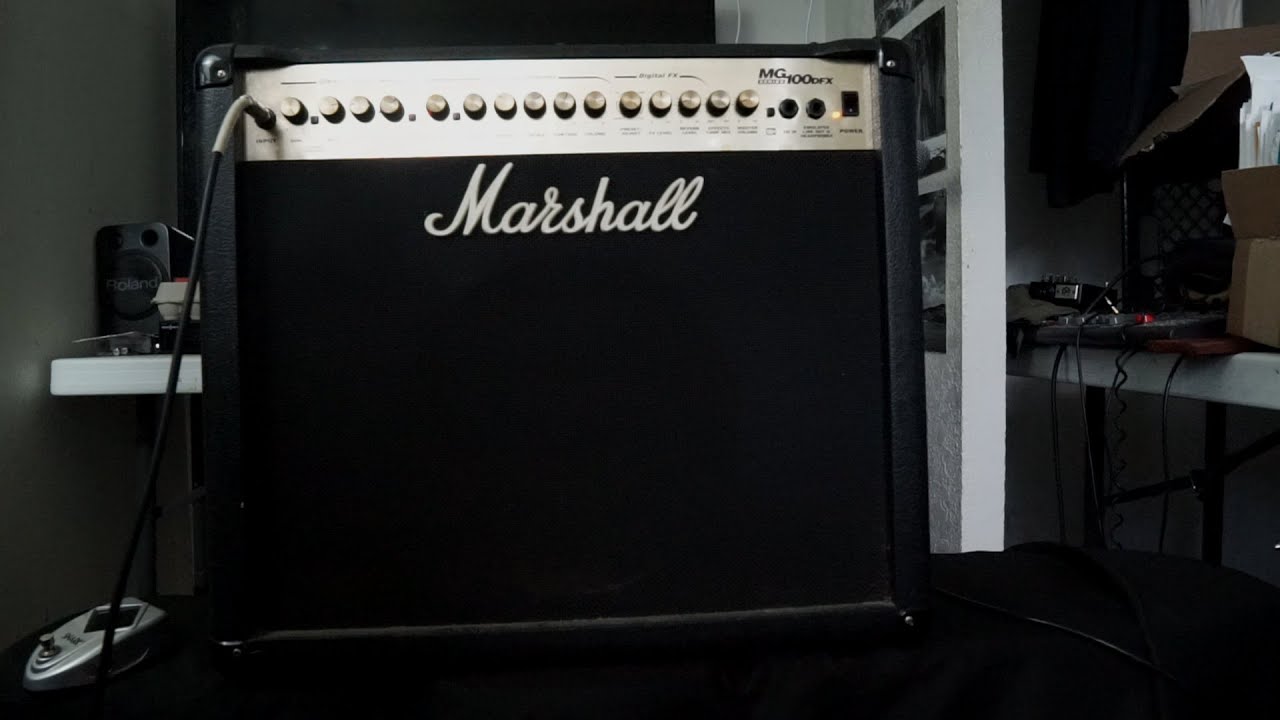 Marshall MG100dfx Combo Electric Guitar Amplifier