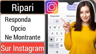 Instagram-Glita Respondo Ne Montriĝas 2023 Instagram Respondopcio Ne Montriĝas
