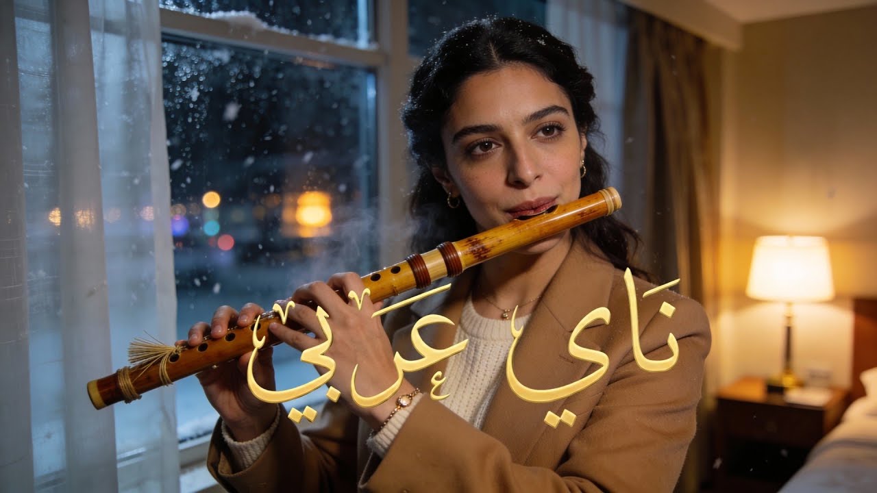 ناي عربي وصوت المطر: ملاذك الدافئ للاسترخاء والسكينة