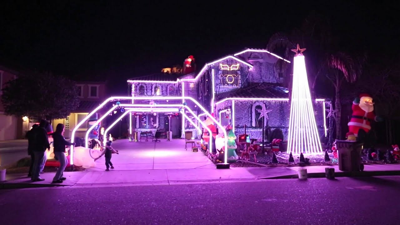 Gangnam Style Christmas Lights