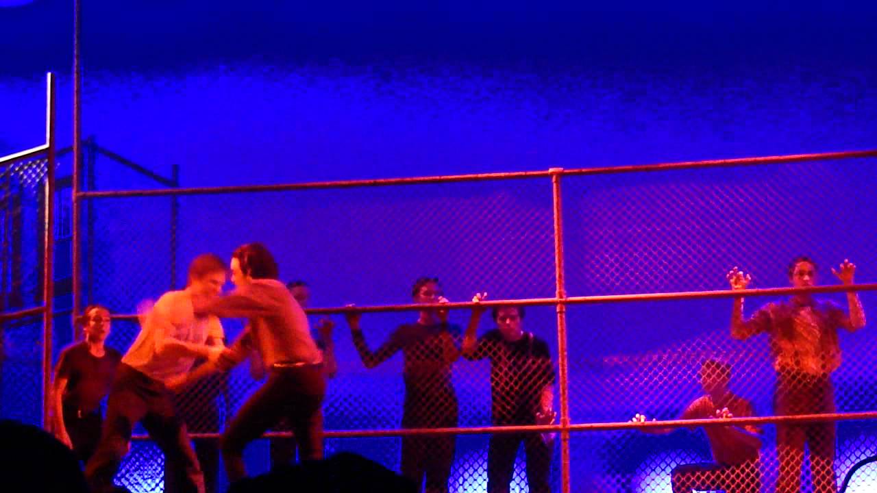 "The Rumble" West Side Story Staples Players YouTube