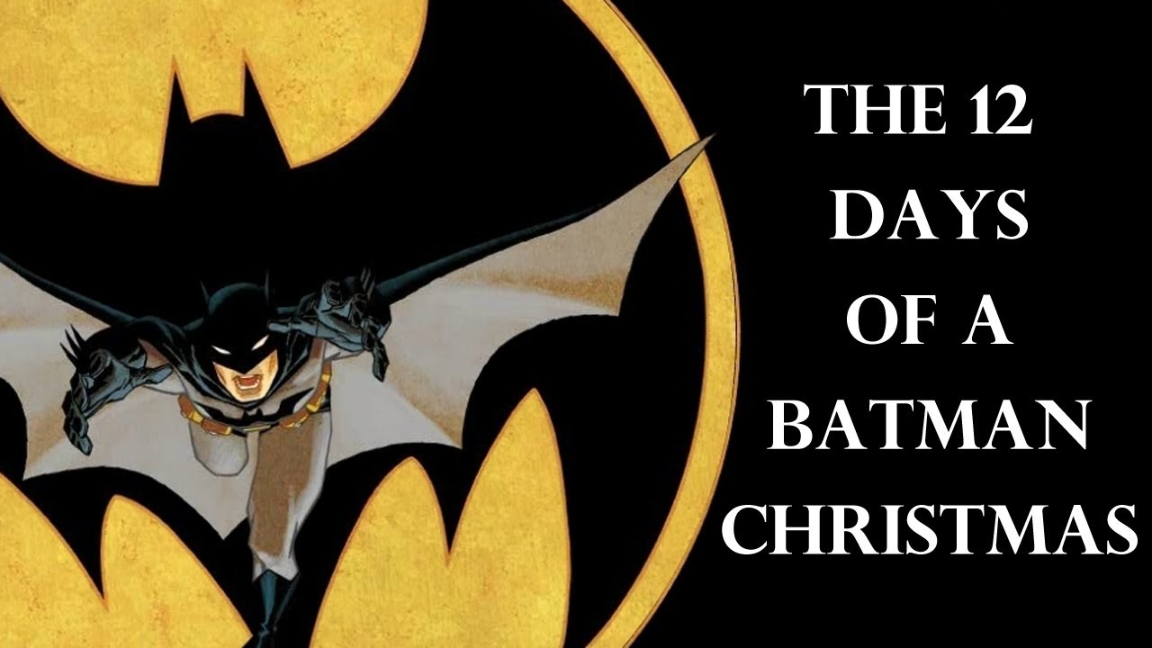 12 days of a batman christmas carol written by my 11 year old son batman christmas