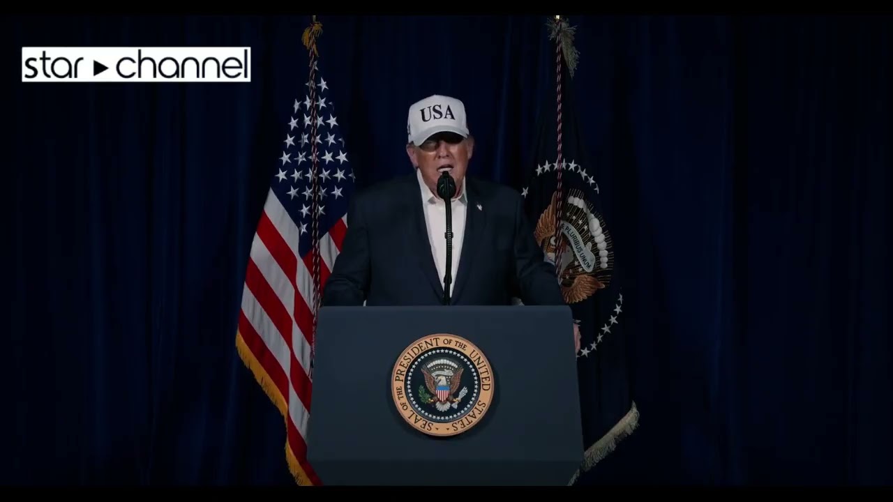 အီရန်အပေါ်တိုက်ခိုက်မှုပြုလုပ်ခဲ့ပြီးနောက် အမေရိကန်သမ္မတဒေါ်နယ်ထရမ့်ပြောကြားသည့်မိန့်ခွန်း.