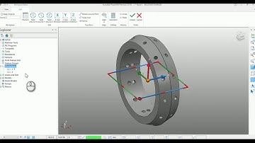 Autodesk PowerMill - Multiaxis Drilling Toolpath