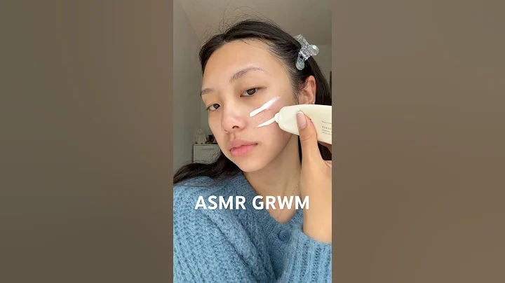 ASMR SKINCARE ROUTINE 🫧🧴🧖🏻‍♀️ #asmr #grwm #skincare