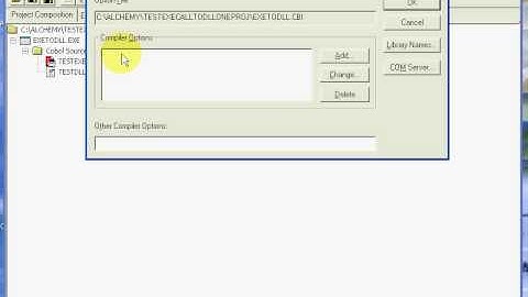 NetCOBOL for Windows Tutorial: Combining Many Programs in a Single EXE