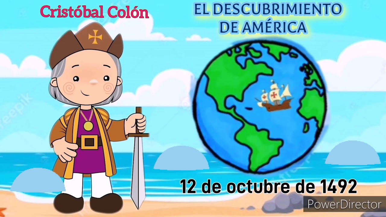 Cristóbal Colón Y El Descubrimiento De América Explicado Para Niños:  Aprende Todo Sobre La Llegada De Colón Al Nuevo Mundo │Historia Para Niños  