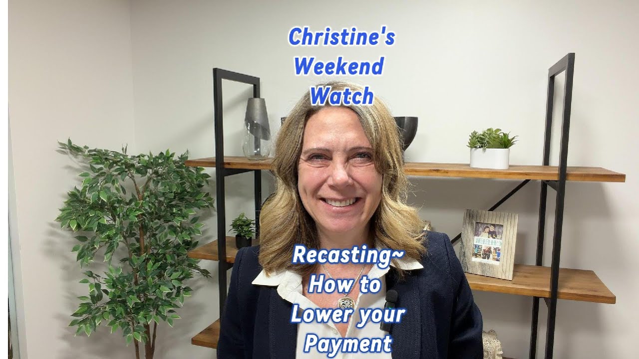 JAN1626 Wknd Watch - Recasting - Lower Your Payment