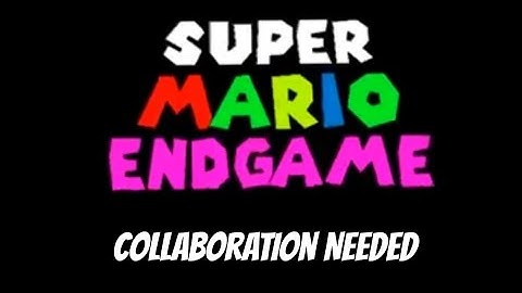 I Need Your Help With Developing Super Mario Endgame (SMBX 1.4.5)