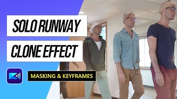 How to Clone Yourself for Solo Runway Video | PowerDirector for Instagram & TikTok