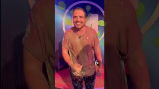 I got SLIMED on LIVE TV 🤣 #shorts