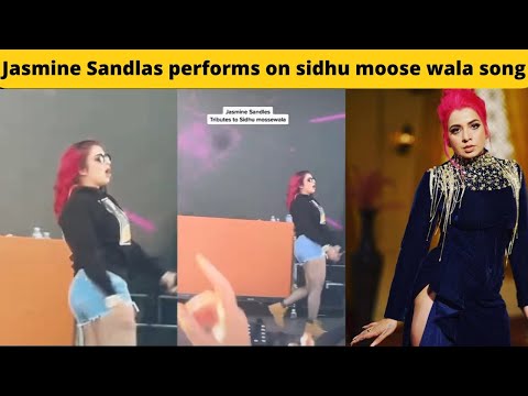 jasmine-sandlas-perform-on-sidhu-moose-wala-song(so-high)-#shortvideo