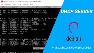 Instalasi dan konfigurasi DHCP Server Debian 7 | Rizqy Rifai Instalasi dan konfigurasi DHCP Server Debian 7 | Rizqy Rifai