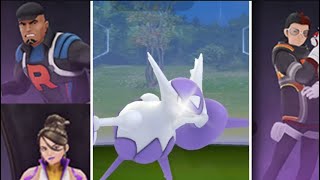 Legendary Mega Vs T.rocket Leaders