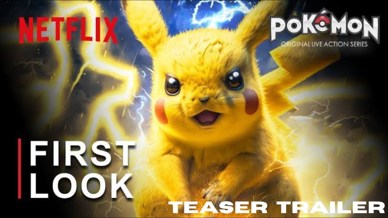 Pokemon Live Action Movie (2024) TEASER TRAILER Tom Holland