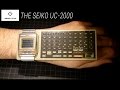 Seiko UC-2000, "l'ancêtre" de la smartwatch