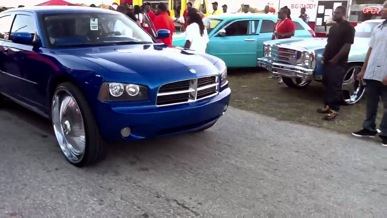 Florida classic 2011 pt. 14 dodge charger on 28s DUB bellag - YouTube
