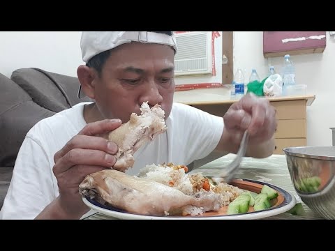 กินข้าวมันไก่แบบหนังจีนพร้อมวิธีทำแบบง่ายๆ