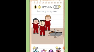 Brain test : Tricky Puzzle level 474  gameplay