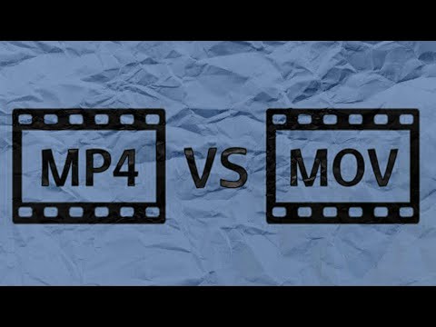 Vídeo: MP4 é o mesmo que MOV?