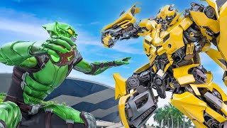 [Green Demon VS Hornet] Transformers: The Last Knight | Paramount Piction [HD]