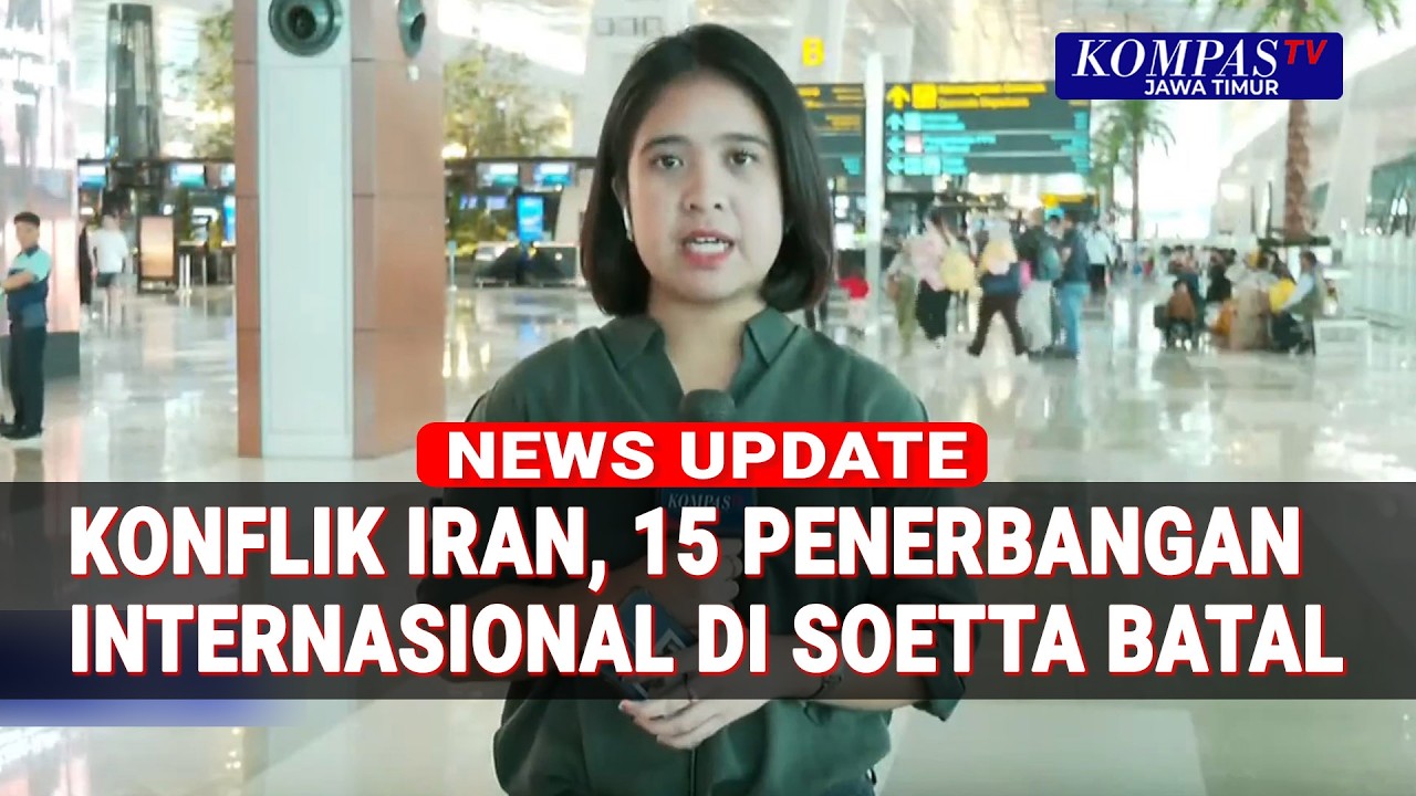 Perang Iran 15 Penerbangan Internasional dari Soetta Batal, Operasional Bandara Kualanamu Normal