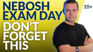 Pass your NEBOSH Exam First Time: DON'T FORGET THIS