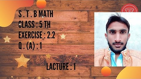 Preparation S.T.B Math Class 5th L.C.M Q.(B): 1 Following by Prime Factorization Method video 2022
