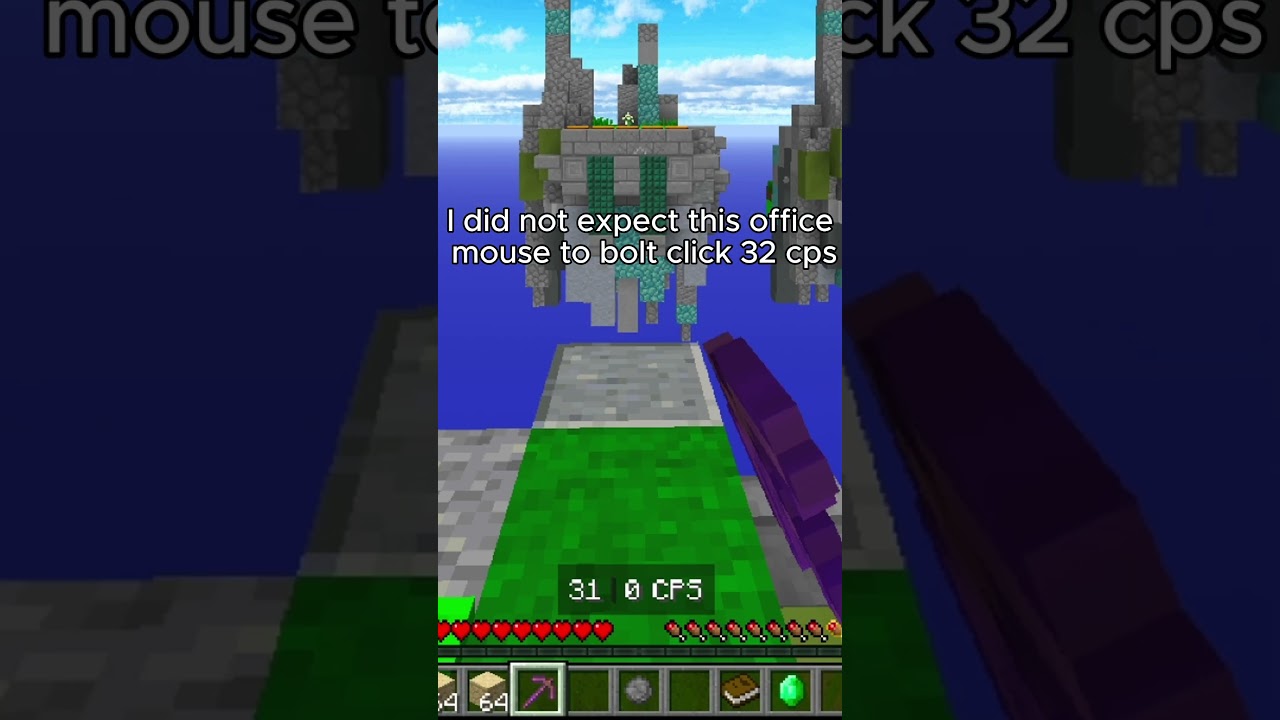 I did not expect this office mouse to bolt click 32 cps