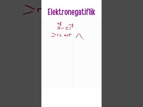 Video: Bir elementi daha elektronegatif yapan nedir?