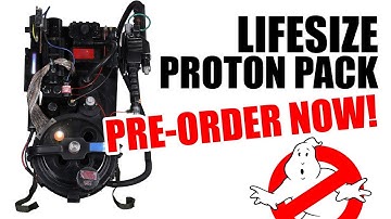Ghostbusters 1:1 scale proton pack now up for pre-order! Cast from original prop!