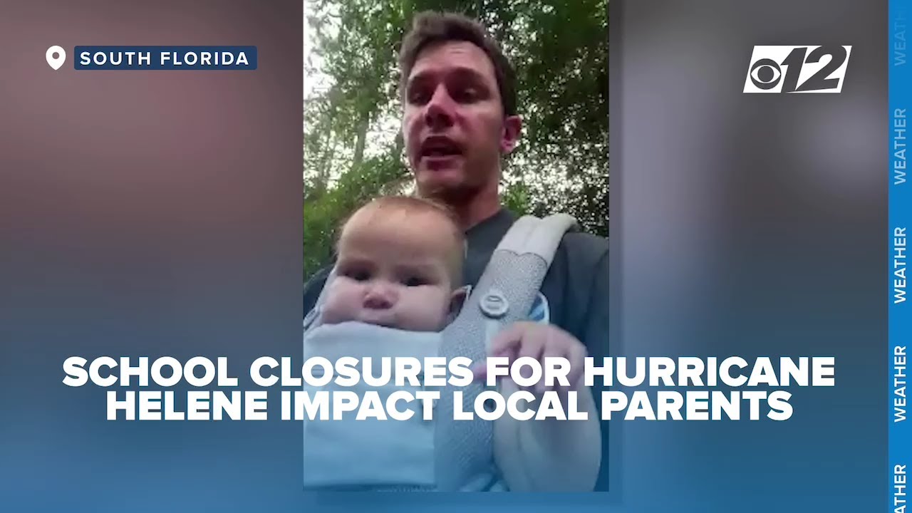 School closures ahead of Hurricane Helene impact local parents YouTube