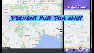 Flutter Google Maps: Restrict Map Panning to an area
