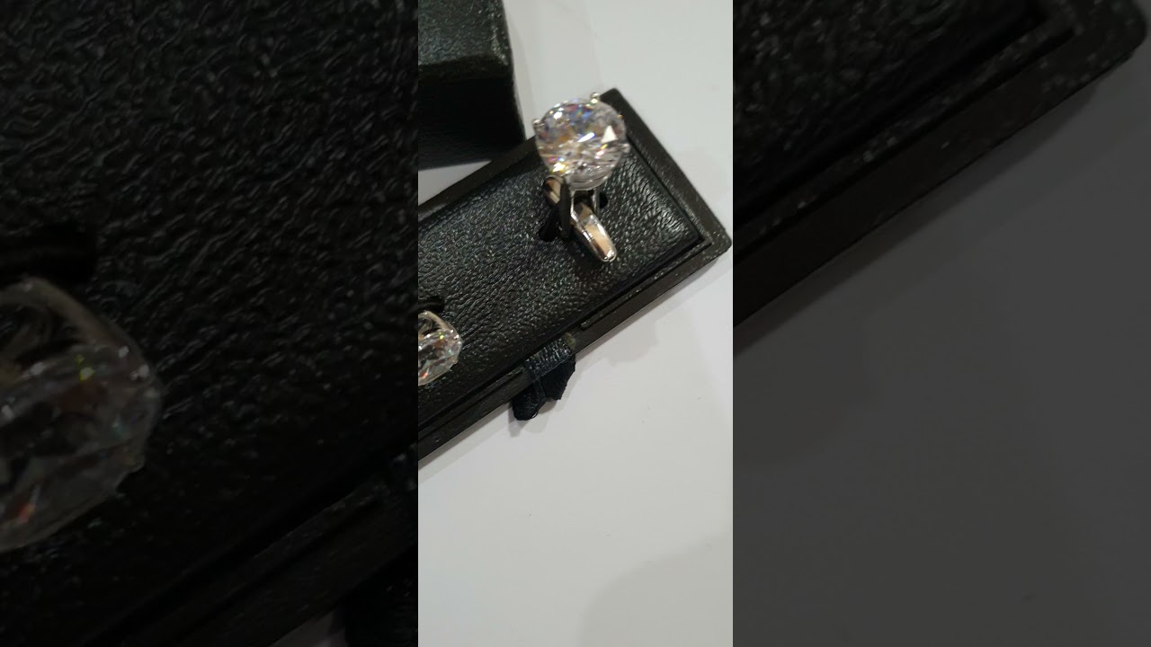 White Zircon Circle Cufflinks | Looks360.com.pk