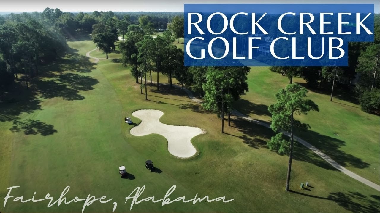 Drone Flyover Tour of Rock Creek Golf Club Community in Fairhope, AL