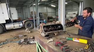 Rb30 crankshaft removal