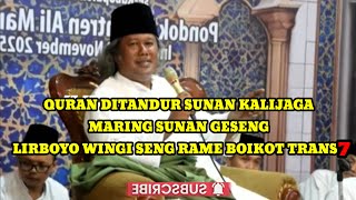 GUS MUWAFIQ TERBARU NOVEMBER 2025 BONGKAR LIRBOYO WINGI SENG RAME BOIKOT TRANS TV.