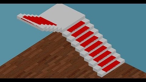 How to build a L-Type Stairs with Autocad a few minutes,( how to make staircase )