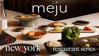 meju NYC – 한국의 전통 발효음식 ‘된장, 간장, 고추장’으로 미슐랭1스타⭐️