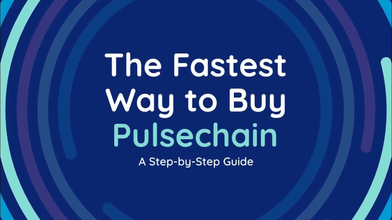 HOW TO BUY PULSECHAIN AND PEPE YouTube