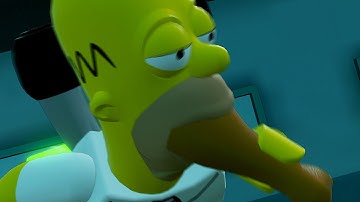 LEGO Dimensions - Part 3 - The Simpsons (Meltdown at Sector 7-G) 2 Player