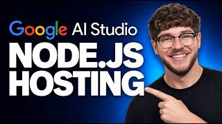 How to Set Up Hosting For Google AI Studio Projects (Node.js Hosting)