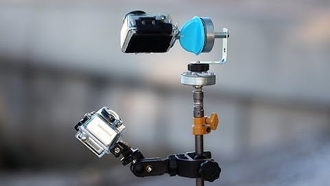 GoPro DIY Pan Tilt Time-lapse Rig Demonstration