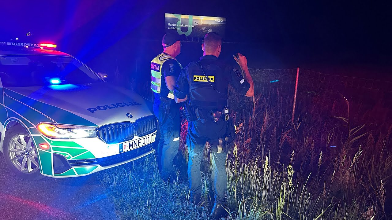 Savaitės kriminalai. Motociklo gaudynės autostradoje ir gaisras URM