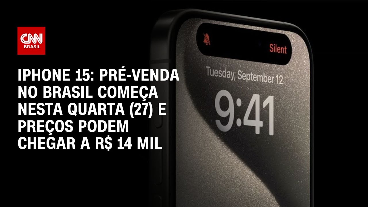 Pré-venda do iPhone 13 no Brasil começa nesta sexta. Com preços de