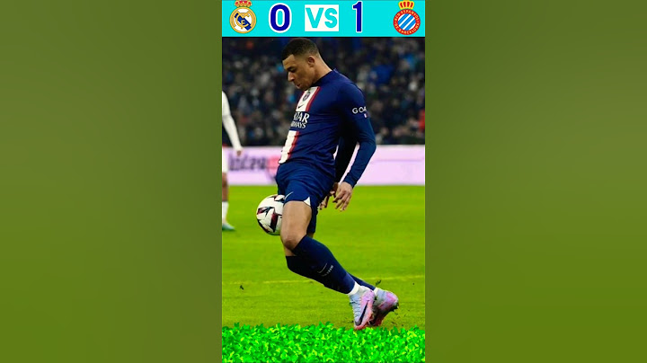 Espanyol 1-0 Real Madrid 💥 #shorts #football #1rmasud #shortsfeed