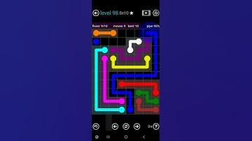 How To Solve Flow Free Tower Pack Level 98 8x10 Board Walk Through Solution Walkthrough