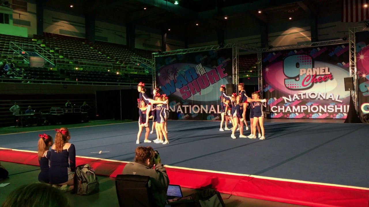 9 Panel Cheer National Championship Studio Allstars SAS Youth