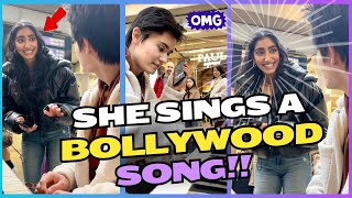 She requested the MOST FAMOUS BOLLYWOOD song ever BUT suddenly…🗣️🤯 screenshot 5